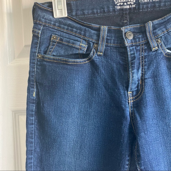 Signature by Levi Strauss Curvy Skinny Mid Rise Jeans Size 10 Women’s - Picture 2 of 12